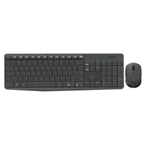 Logitech MK235 Wireless Keyboard and Mouse Combo – Black (920-007927)