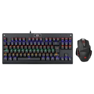 Redragon K568R BA Wired Gaming Keyboard and Mouse Bundle Black (6950376777515) - Image 1