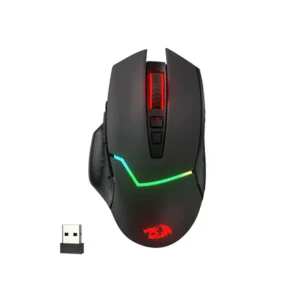 Redragon Mirage M690 Pro Wireless Gaming Mouse Black (6950376714329) – 8 Programmable Buttons, 8000 DPI & 87-Hour Battery Life