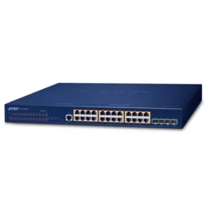 Planet-Layer-3-24Port-101001000T-802.3at-PoE-4-Port-10G-SFP-Stackable-Managed-Switch-Blue-SGS631024P4X-MEST-stores-best-online-shop-egypt