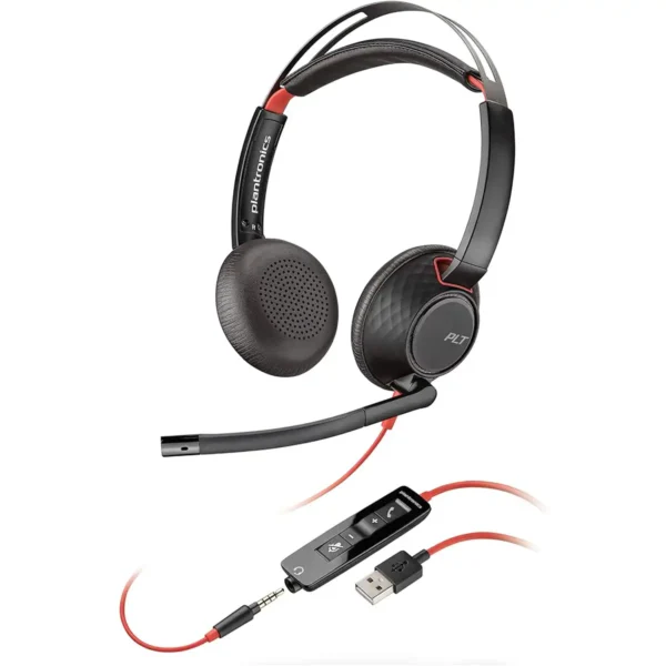 POLY-Blackwire-5220-Stereo-USB-A-Headset-Wired-Black-MEST-stores-best-online-shop-egypt