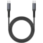 ROCKROSE-POWERLINE-USB-C-to-USB-C-1.0m-Fast-Charge-Data-Cable-Black-MEST-stores-best-online-shop-egypt