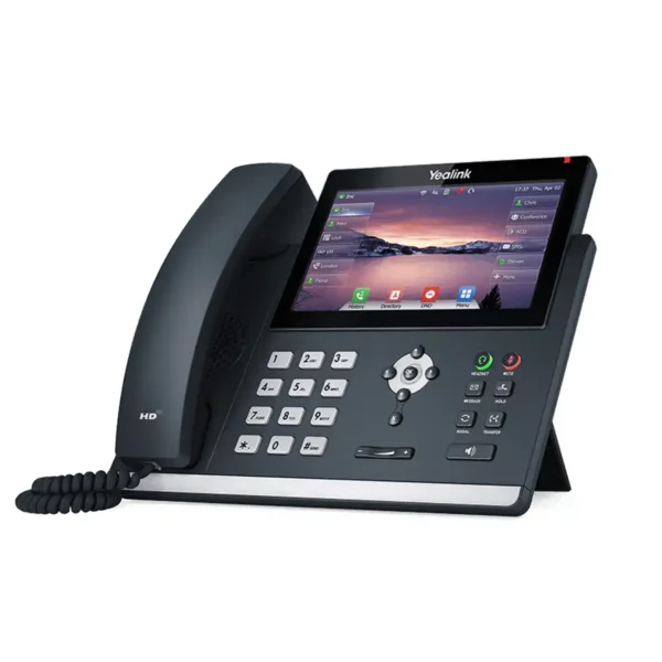 Yealink-Ultra-elegant-Gigabit-IP-Phone-Coloured-screen-SIP-T48U-Classic-grey-MEST-stores-best-online-shop-egypt