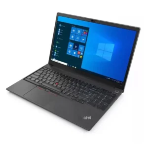 Right side view of Lenovo ThinkPad E15 laptop showing USB and charging port – Core i5, 256GB SSD, Egypt model