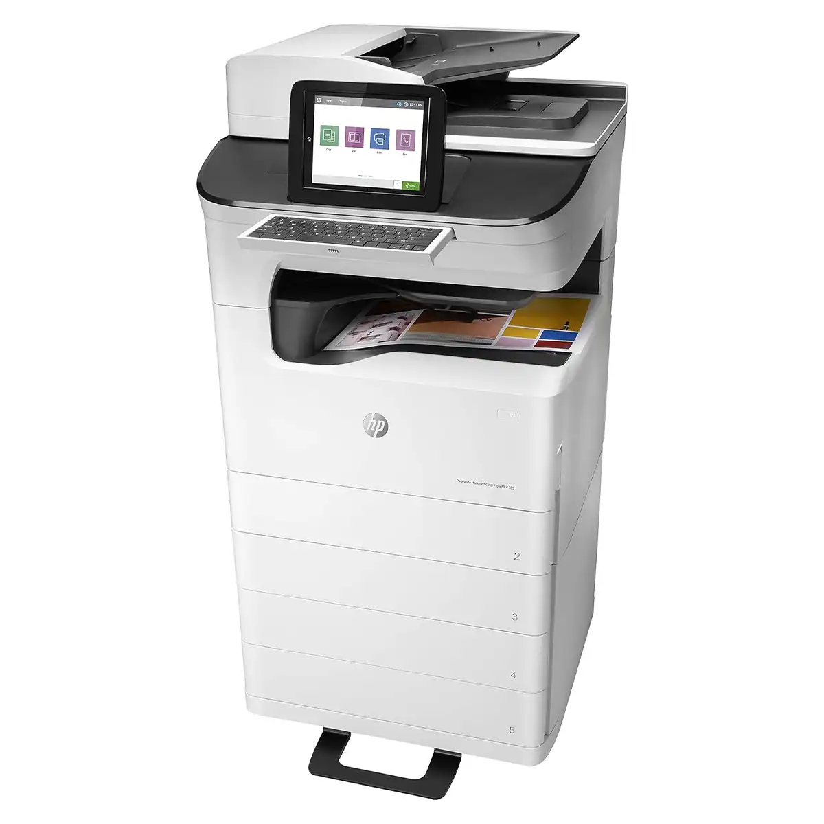 Front-right angled view of HP PageWide Enterprise 785zs (J7Z12A) printer – Egypt
