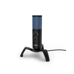 uRage Stream 750 HD Illuminated” Streaming Microphone Black - 4047443446893