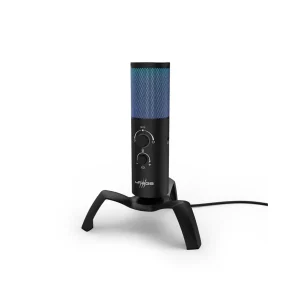 uRage Stream 750 HD Illuminated” Streaming Microphone Black - 4047443446893