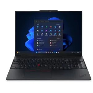 Lenovo ThinkPad E16 Gen 1 (21SR0017GR) | 16″ WUXGA, Intel Core Ultra 7 255H, 16GB RAM, 512GB SSD, Intel Arc Graphics – Black