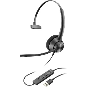 Poly EncorePro 310 USB-A Headset (214568-01) | Noise-Cancelling Call Center Headset