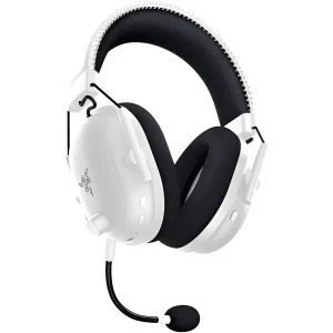 Razer BlackShark V2 Pro Wireless Gaming Headset for PlayStation – White | 70H Battery, HyperSpeed Wireless & Super Wideband Mic (RZ04-04530600-R3G1)