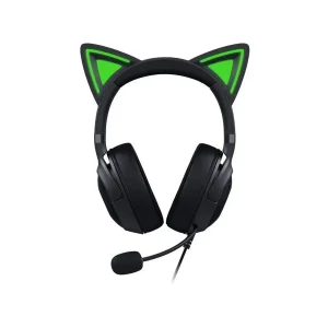 Razer Kraken Kitty V2 Wired RGB Gaming Headset – Black | Stream Reactive Lighting, 7.1 Surround Sound & HyperClear Mic (RZ04-04730100-R3M1)