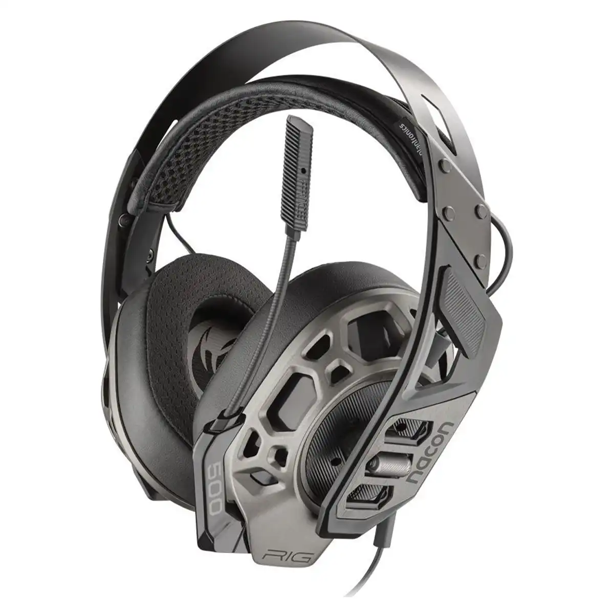 RIG 500 Pro Gaming Headset Black (RIG500PRO) – 3.5mm Wired, 40mm Drivers, Sound-Isolating Over-Ear Design for PS5, PS4 & Xbox